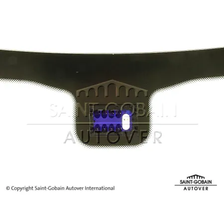 Szyba przednia MINI R56/Clubman R55/Clubvan R55/R57 (3D HATCHBACK, 2D KABRIOLET, 4D KOMBI, VAN) [2006 - 2014] 2455AGSMV1