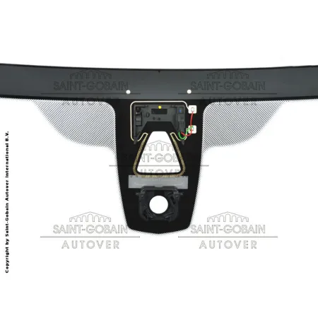 Szyba przednia BMW Seria 5 F10/F11 (5D KOMBI, 4D SEDAN) [2010 - 2017] 2459AGSCMV7P 51317333830