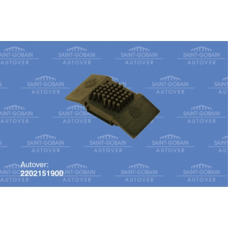 Element dystansowy szyby przedniej dolna Fiat Panda II 1999-2011 - Sekurit