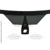 Szyba przednia Ford Focus (2D CC, 3D/5D HATCHBACK, 5D KOMBI, 4D SEDAN) [2004 - 2011] 3566AGSMVW7X 1420251