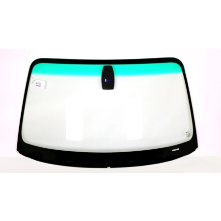 Szyba przednia BMW Seria 1 E81 2004-2013 z czujnikiem deszczu pas zielony - Xinyi
