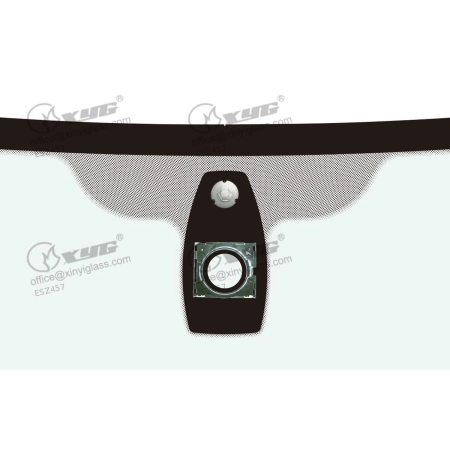 Szyba przednia BMW X5 E70 2009-2013 z HUD z czujnikiem deszczu - Xinyi (2452AGSMUV2T) - zdjęcie 2