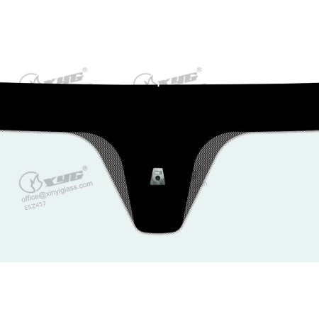 Szyba przednia Fiat 500 Cabrio II od 2009 - Xinyi (3367AGNAZ1V) - zdjęcie 2