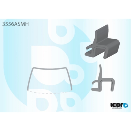 Rama szyby przedniej Ford Focus Mk1 1998-2004 - Icor