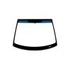 Szyba przednia Ford Fiesta Mk5 2002-2008 pas niebieski - Xinyi