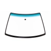 Szyba przednia Honda Civic V 1991-1996 Hatchback atermiczna pas niebieski - Fuyao