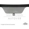 Szyba przednia Mitsubishi Colt (3D HATCHBACK) [2004 - 2012] 5676AGN7Z 6102A406