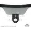 Szyba przednia Mitsubishi Colt (5D HATCHBACK) [2004 - 2012] 5672AGNM7Z 6102A392