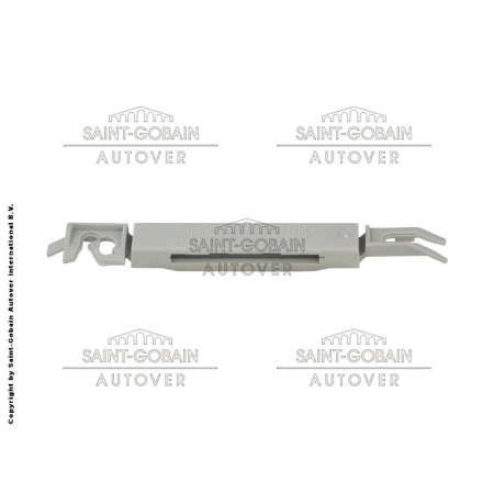 Zestaw klipsów szyby przedniej Peugeot 407 2004-2011 (6544ASCSS1B) - Sekurit