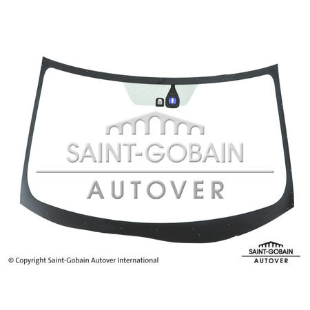 Szyba przednia Peugeot 4007 od 2007 z czujnikiem deszczu - Sekurit