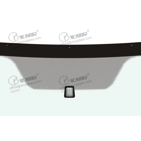 Szyba przednia Mitsubishi Colt Z30 2007-2009 pas niebieski - Xinyi - zdjęcie 2