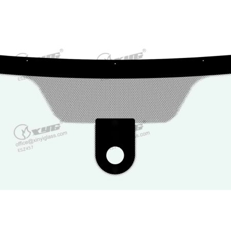 Szyba przednia Mitsubishi Colt Z30 2009-2012 z czujnikiem deszczu - Xinyi (5672AGNM7Z) - zdjęcie 3