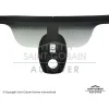Szyba przednia Renault Kangoo/Grand Kangoo (3D KOMBI) [2009 - ...] 7274AGAM1R 727125352R
