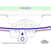 Szyba przednia Renault Fluence (4D SEDAN) [2010 - ...] 7279AGNMV7I 727120038R, 727125442R