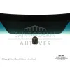 Szyba przednia Subaru Forester III (5D OFF-ROAD) [2008 - 2013] 7934AGNBLHV 65009SC250NU, 65009SC250NF