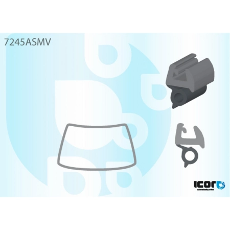 Rama szyby przedniej Renault Megane Scenic I 1996-2003 - Icor
