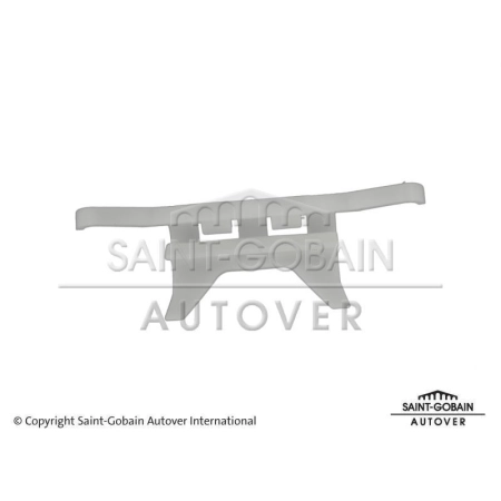 Klocki dystansowe szyby przedniej Volvo S40 / Volvo V40 I 1996-2004 - Sekurit
