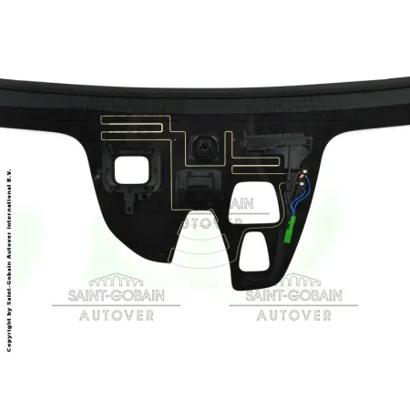 Szyba przednia Volvo S80/V70/XC70 (4D SEDAN) [2006 - 2016] 8836AGACMPVWZ95 31298750