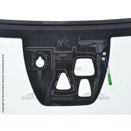 Szyba przednia Volvo S60/V60 (4D SEDAN) [2010 - 2019] 8841AGNCMPVWZ7X 31383973