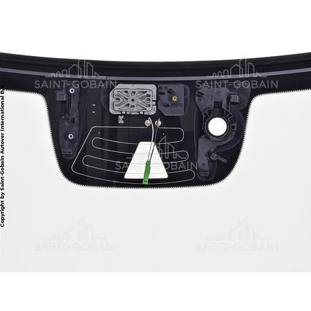 Szyba przednia Volvo XC90 II od 2015 z HUD - Sekurit - zdjęcie 2