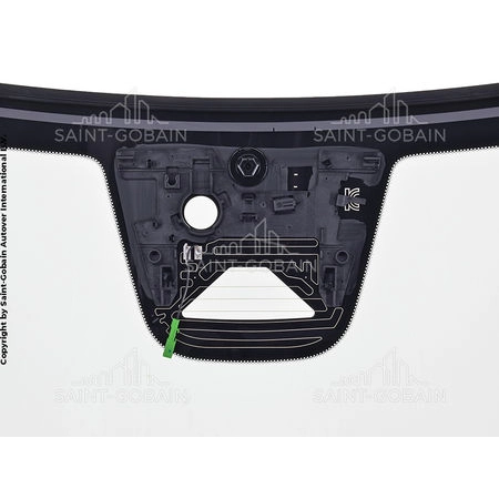 Szyba przednia Volvo XC90 II od 2022 z HUD - Sekurit - zdjęcie 2