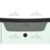 Szyba przednia Volkswagen Caddy III/III Maxi/Maxi rodzinny VAN (VAN) [2004 - 2015] 8581AGSVZ1B 2K0845099L, 2K5845099ACNVB