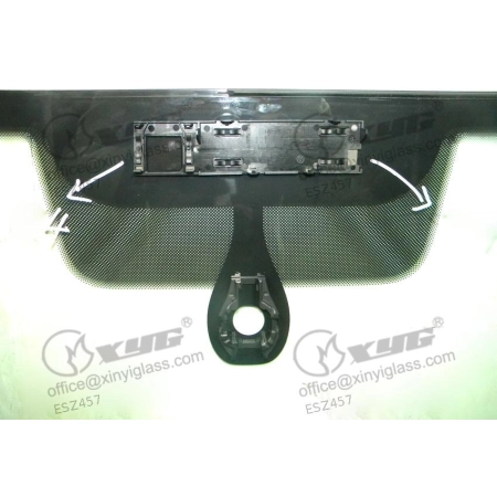 Szyba przednia Volkswagen Golf VI 2011-2016 z czujnikiem deszczu z GPS - Xinyi - zdjęcie 2