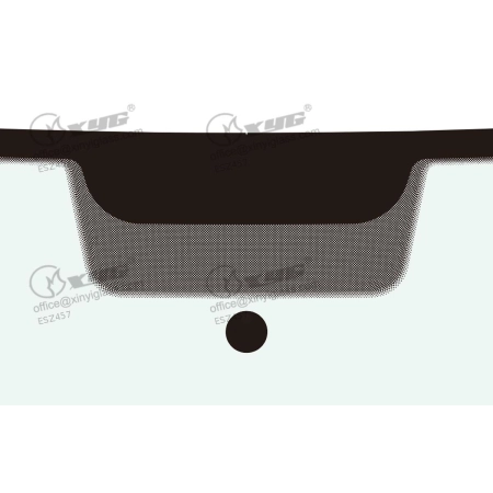 Szyba przednia Volkswagen Golf VI 2011-2016 z GPS - Xinyi - zdjęcie 3