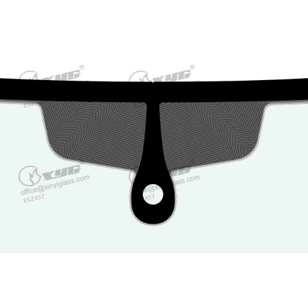 Szyba przednia Audi A3 8V 2012-2013 Hatchback - Xinyi (8616AGAGYMVWZ1B) - zdjęcie 3