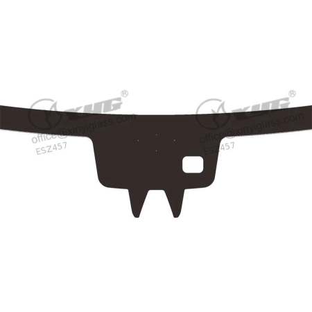 Szyba przednia Volvo S80 II 2009-2016 Sedan z kamerą ADAS - Xinyi - zdjęcie 2